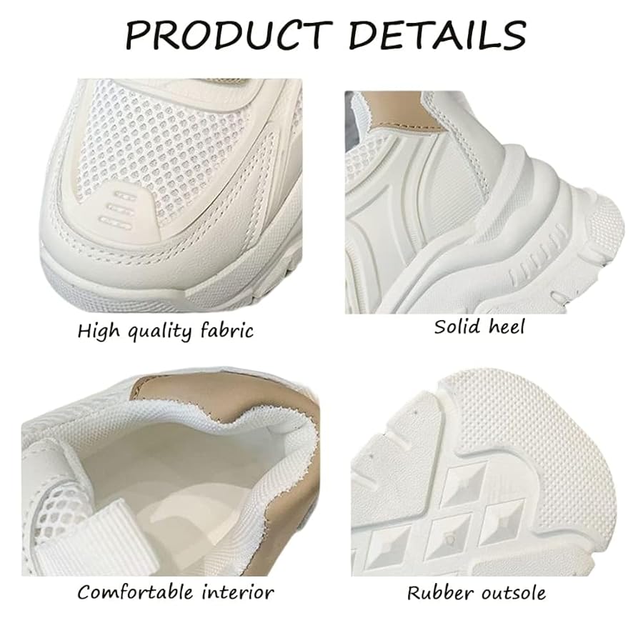 靴 SUNNY DIANA MESH 11 BLANCO 35 Amazon.com | CPMBFDC Women's Platform Sneakers Low Top Lace